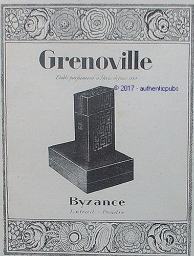Publicite grenoville parfum - publicite,