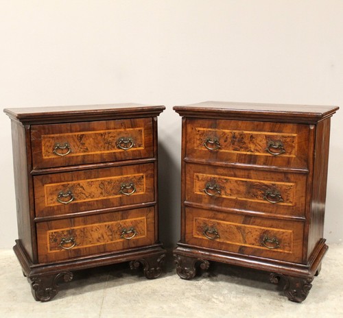 Paire tables chevets - tables,