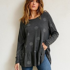 Lilith france gray polka dot - lilith,