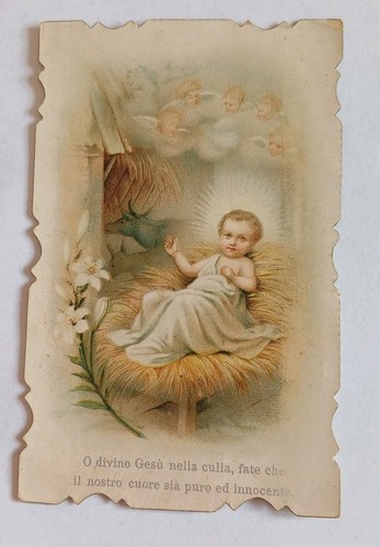 Ancienne image pieuse enfant - ancienne, pieuse"l'enfant