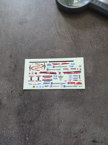 Decal fiat punto kit car - 1/43,