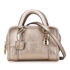 LOEWE Micro Métallisé Cuir