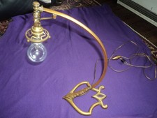 LAMPE BRONZE TULIPE DAUM era