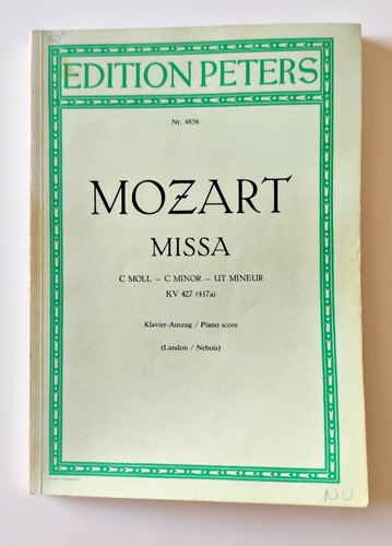 Mozart missa partition - mozart,