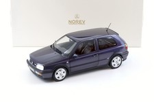 VW Volkswagen Golf 3 VR6 de 1996 violet métallisé au 1/18 de NOREV 188417