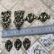 LOT D’ENTREE DE CLEF SERRURE ANCIENNE EN BRONZE Et Laiton, Plus autre￼