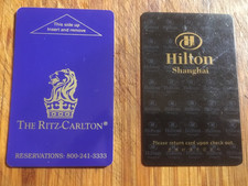 2 cartes-clés magnétiques