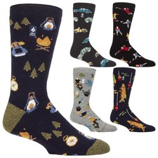 Heat Holders Lite - 1 Paire Homme Chaussettes Thermiques Hiver