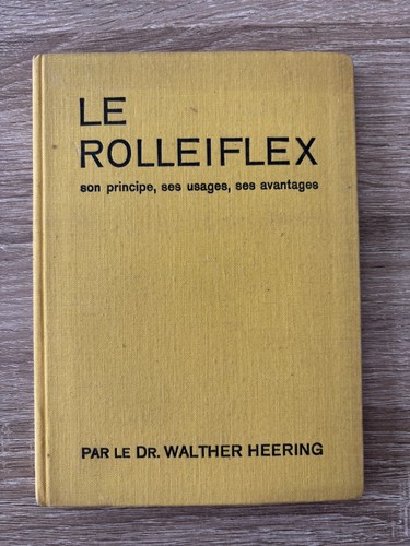 Livre ancien rolleiflex dr - livre, le