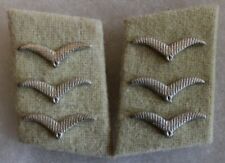 patte de col troupe,ober-Gefreiter panzer Luftwaffe HG allemand 2e guerre 