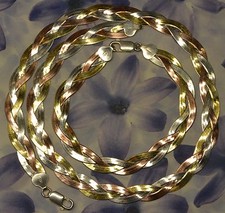 Parure 3 Chaines Serpentines