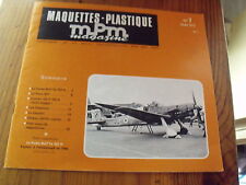 µ? Revue MPM maquette plastique n°7 Chebec Leopard Convair Potez 631