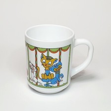 Ancien Mug Chouette Chat