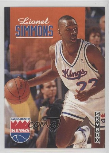 1992 skybox lionel simmons - lionel,