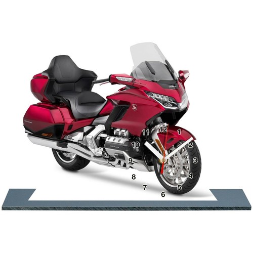 Moto goldwing rouge - moto,,