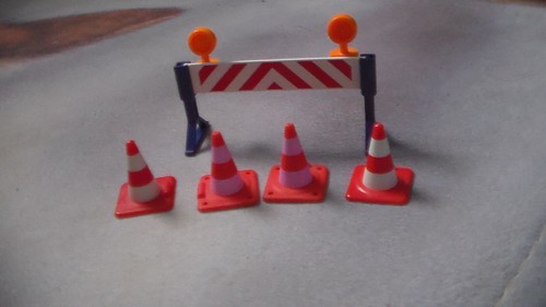 Playmobil barrière lumières - playmobil, barrière,