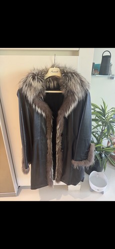 Manteau vintage gian mori cuir - manteau,