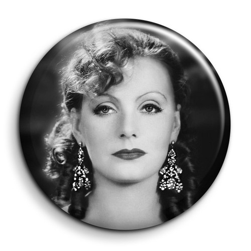 Greta garbo badge - garbo,