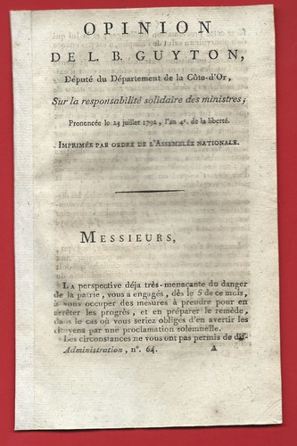 1792 revolution guyton - guyton, de