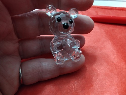 Figurine swarovski ourson - figurine,