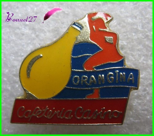 Pin orangina caféteria - pin's,