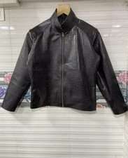Veste de luxe en cuir de vache