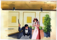 City hunter animation cel - hunter,