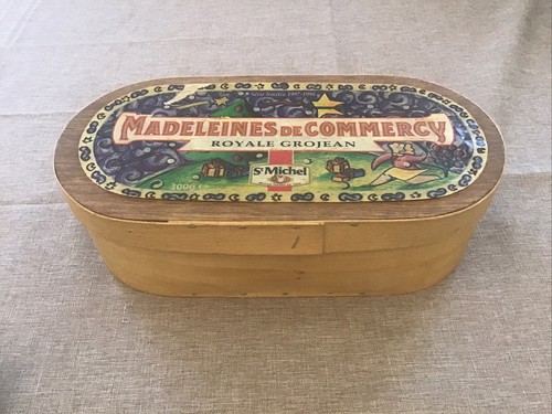 Boîte vintage madeleines - vintage, de