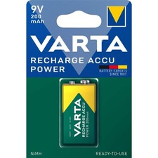 Pile rechargeable VARTA Accu Power 9 V – NiMH, 200 mAh