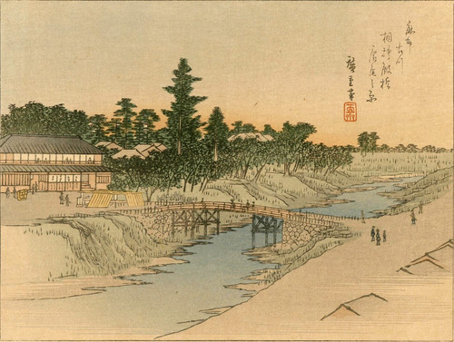 Véritable estampe japonaise - estampe,