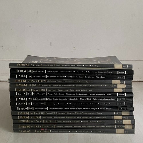 Lot revues art - revues, fmr