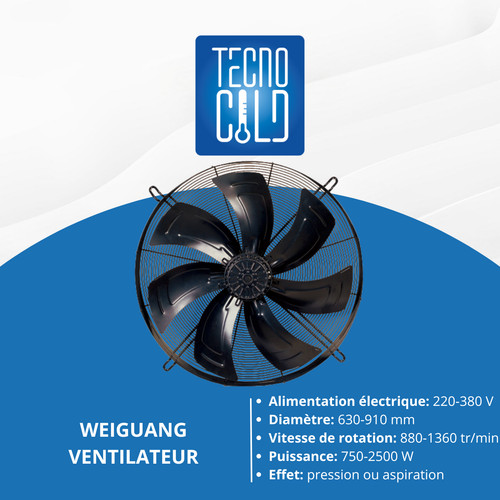 Ventilateur axial avec hélice - ventilateur,