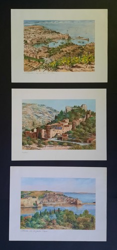 Lot aquarelles 1 - lot, 2