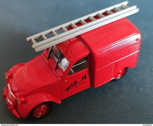Citroen 2cv pompiers allo - pompiers, 18