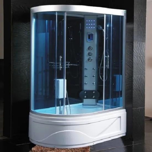 Cabine avec bain bouillonnant - cabine,
