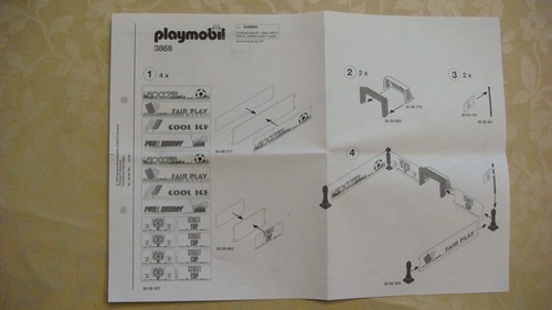 Playmobil 3868 vintage stade