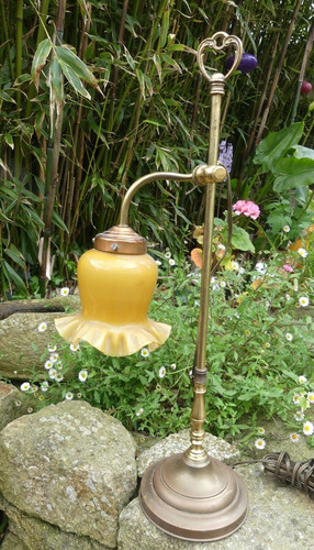 Lampe bureau laiton - de, en
