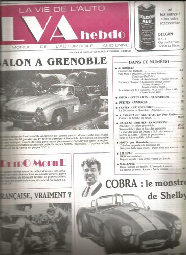Vie auto n 88 - de, l'auto