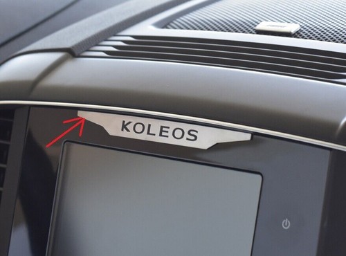 Plaque renault koleos zen - plaque,