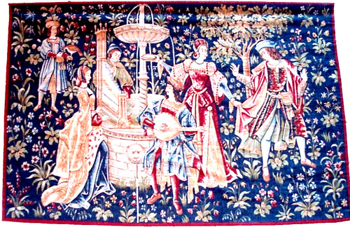 Tapisserie aubusson des - tapisserie,