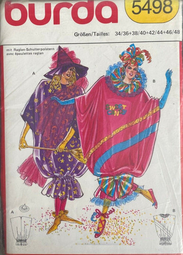 5498 patron burda - costume, 2