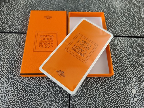 New sealed hermes cartes - &,