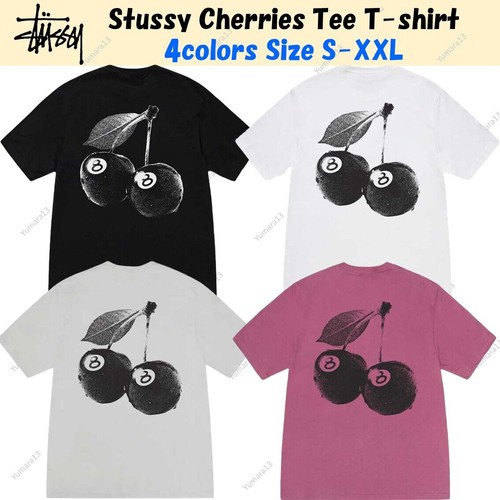 Shirt stussy cherries - cherries, noir