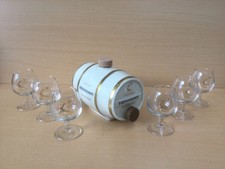 Bouteille tonneau cognac - bouteille,