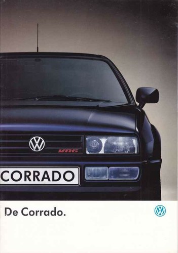 Catalogue brochure corrado - vw,