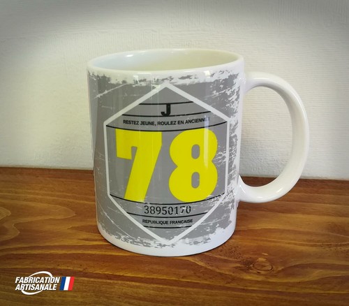 Mug ancienne vignette auto