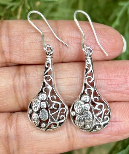 Boucles oreilles argent - d'oreilles, en