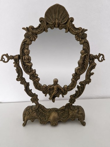 Ancien miroir psyché - ancien,