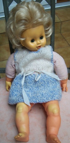 Vintage poupee corps souple - vintage,