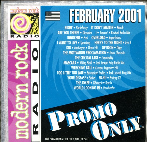Promo only modern rock - only, radio